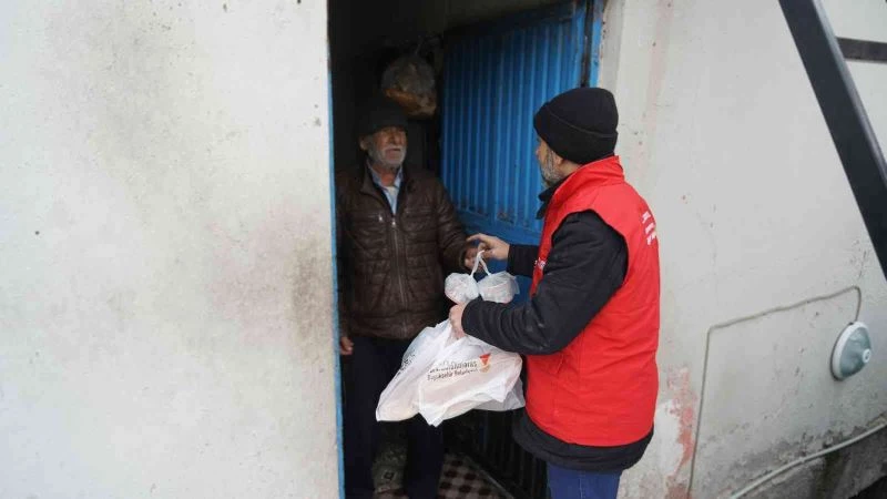 Kahramanmaraş’ta ulu çınarların yemekleri eksik edilmiyor
