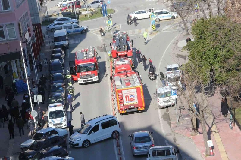 Su buharına yapılan ’yangın’ ihbarı itfaiyeyi de şaşırttı
