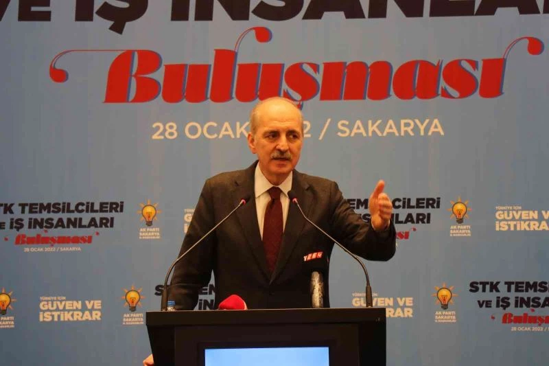 AK Parti Genel Başkanvekili Kurtulmuş: “14,5 civarında bir cari açıkla yılı kapatmış olduk”

