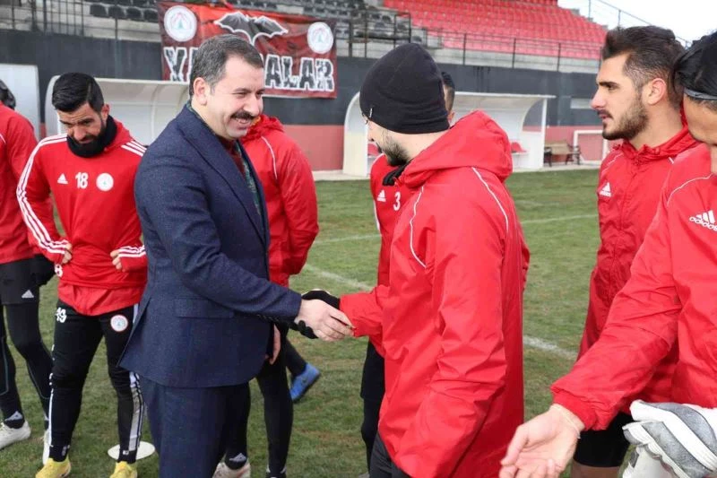 Karaköprü Belediyespor’da Gümüşhanespor maçı hazırlıkları
