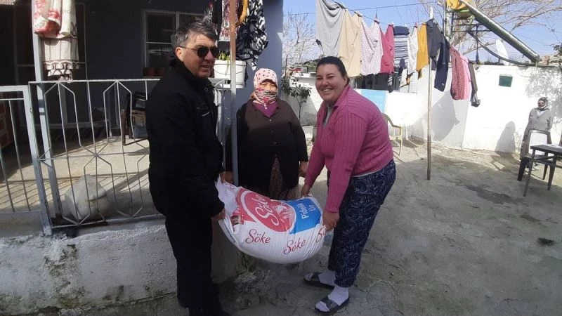 Leyleği ilk gördü, ’1 çuval un’u kaptı
