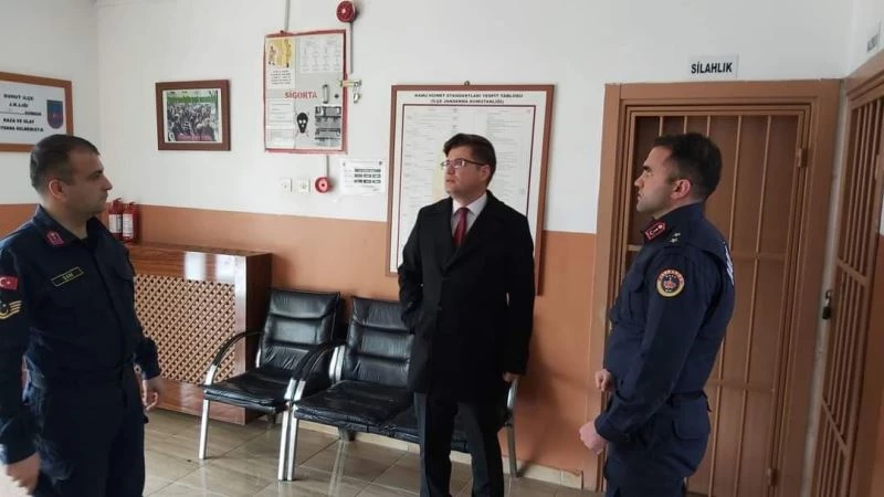 Kaymakam Düzgün’den jandarmaya övgü
