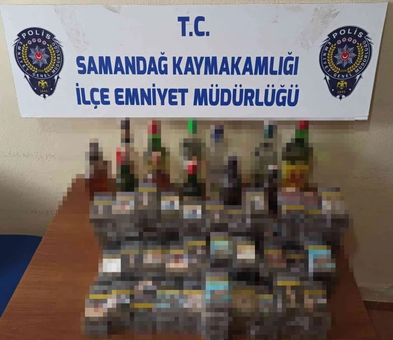 Hatay’da işyerinden alkol ve sigara çalan şüpheli yakalandı
