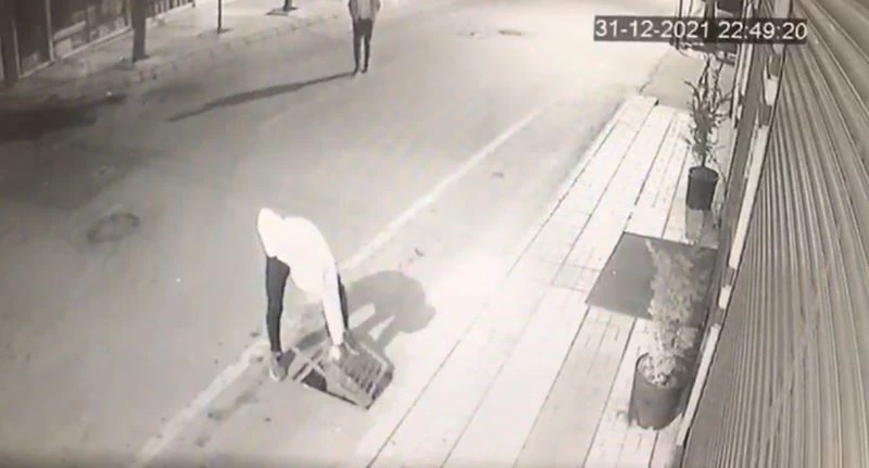 Mazgalları çalan 3 şüpheli kıskıvrak yakalandı
