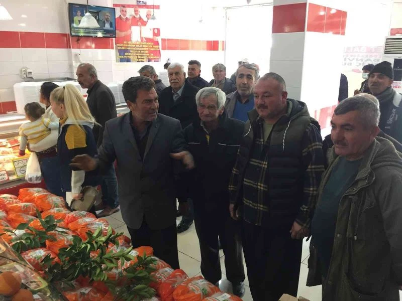 Vatandaşlar ucuz ete akın etti
