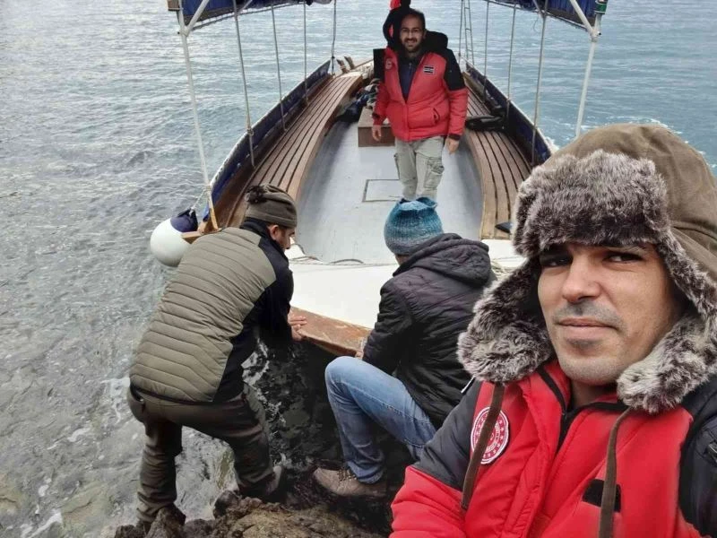 Köyceğiz’de arılı kovan desteklemesine esas tespitler tekne yolculuğu ile tamamlandı
