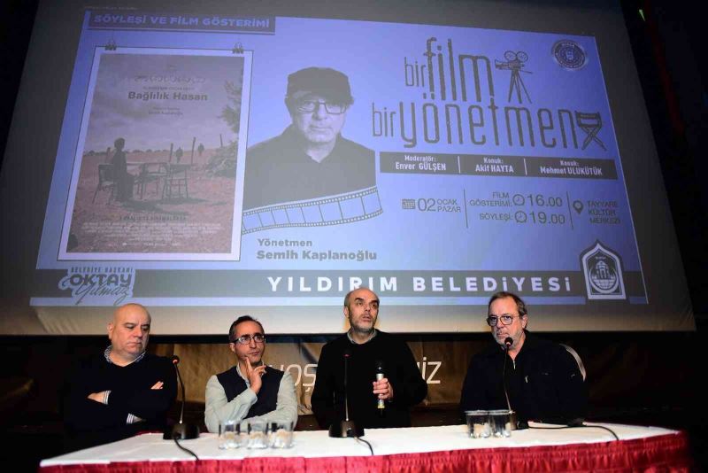 Sanatseverler Kaplanoğlu sineması ile buluştu
