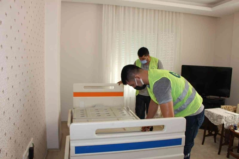 Büyükşehir’den yatalak hastalara otomatik yatak desteği
