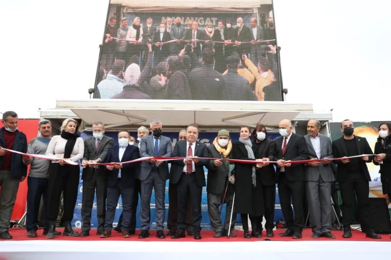 Büyükşehir Belediyesi,Manavgat’ta 5 bin dönüm araziyi suya kavuşturdu
