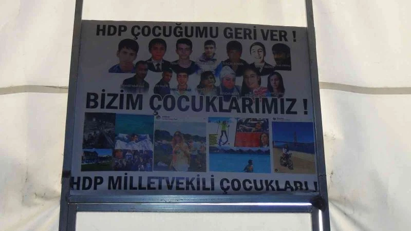 HDP ve PKK’nın peşini bırakmayan aileler, evlatlarını istiyor
