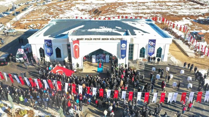 Elazığ şehidini unutmadı, Şehit Fethi Sekin Külliyesi törenle açıldı
