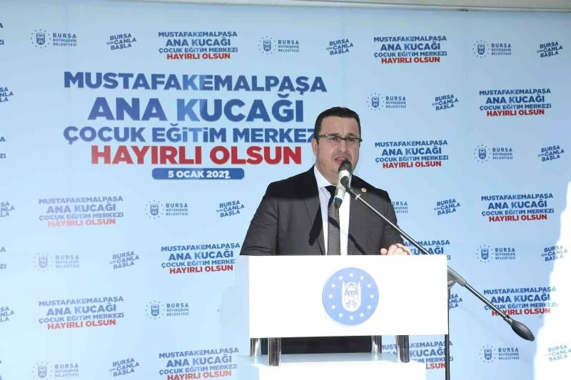 Mustafakemalpaşalı minikler de ‘Ana Kucağı’nda
