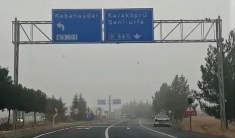 Şanlıurfa güne sisle uyandı
