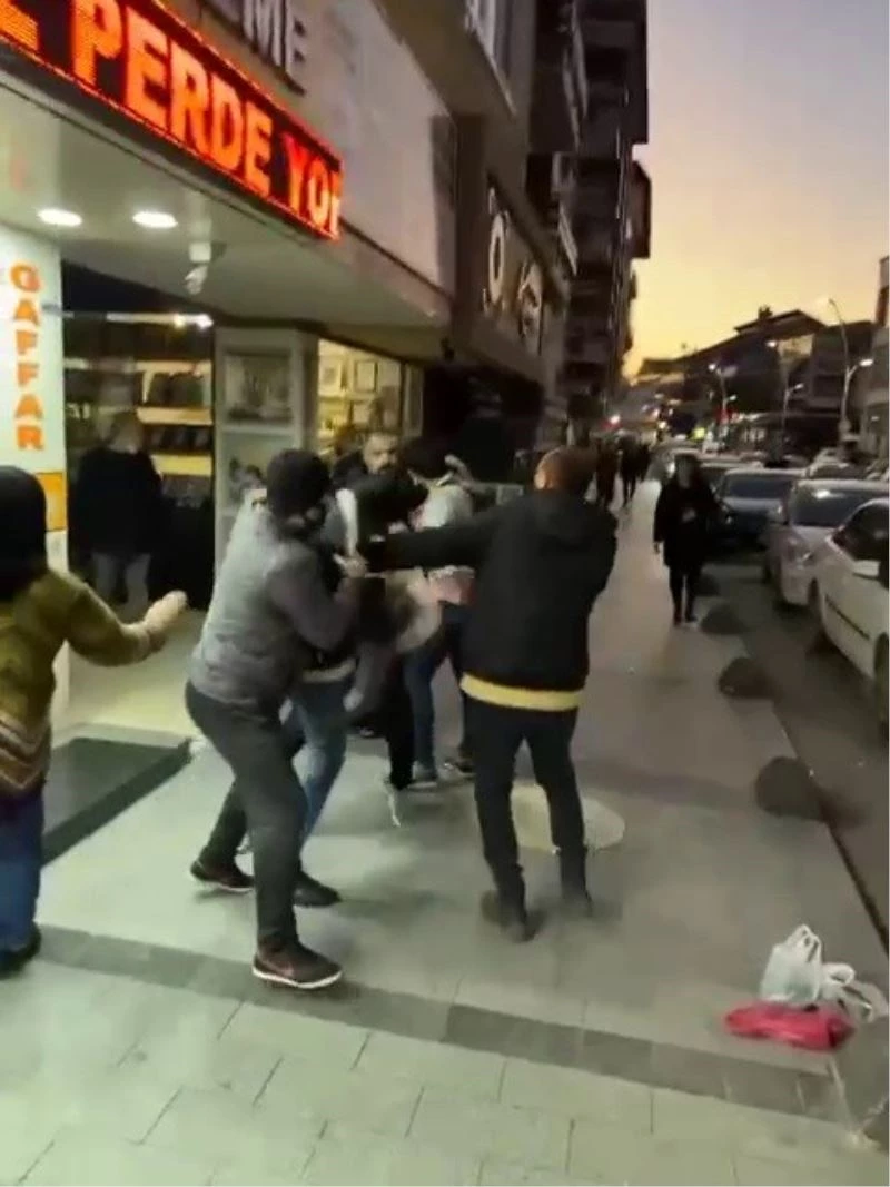 Yabancı uyrukluların kavgasını esnaf ayırdı
