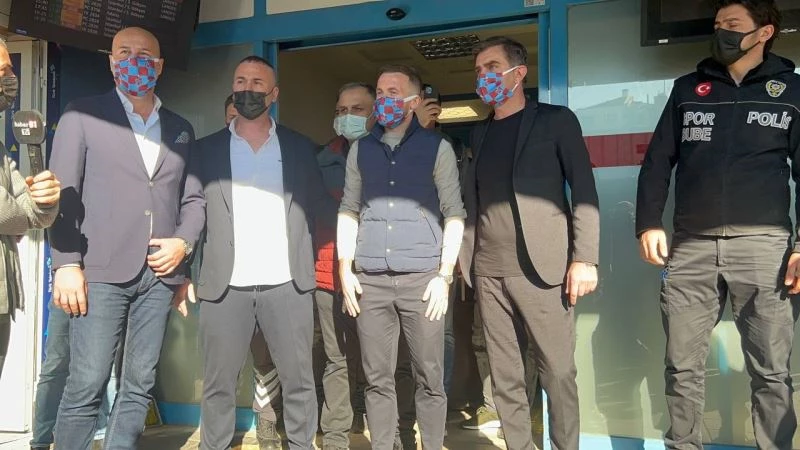 Edin Visca, Trabzon’a geldi
