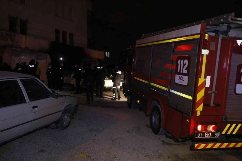 Dini nikahlı kocasının iş yerini ateşe veren kadın dumandan etkilendi
