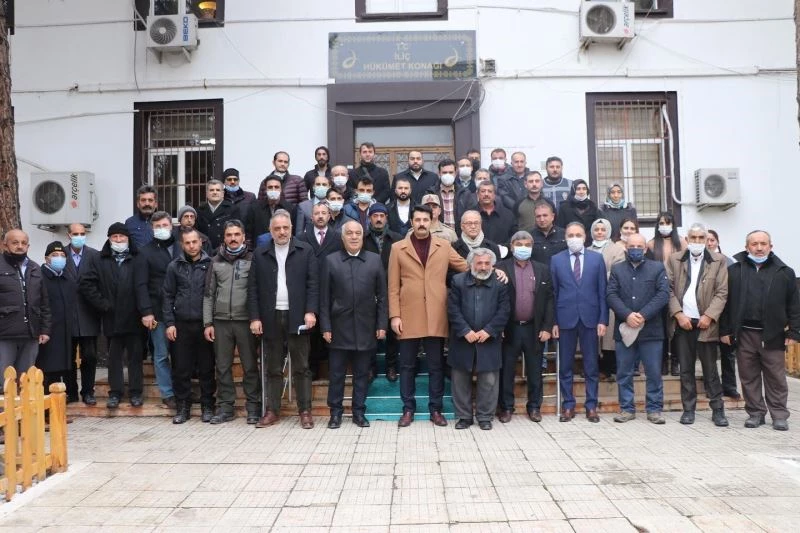 Kaymakam Bek İliç’e veda etti
