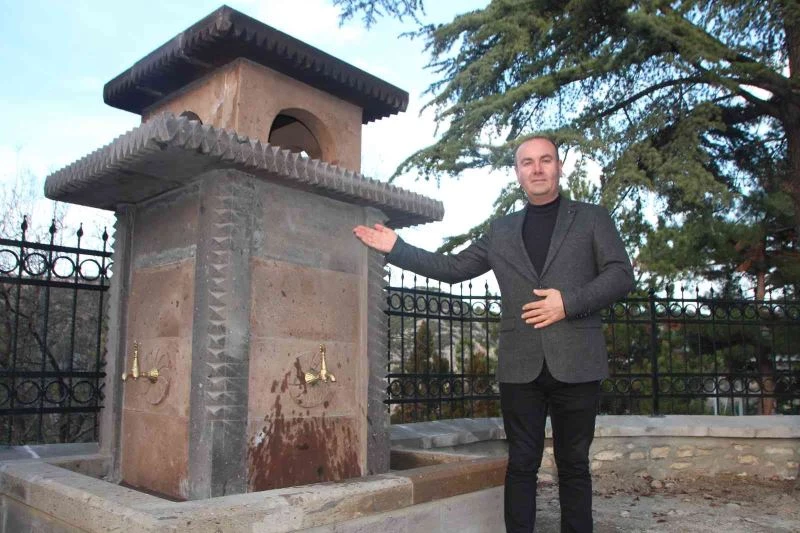  Kayı Aşiretinin 814 yıl önce Ahlat’tan Söğüt’e uzanan yolculuğu bu çeşme simgeleyecek
