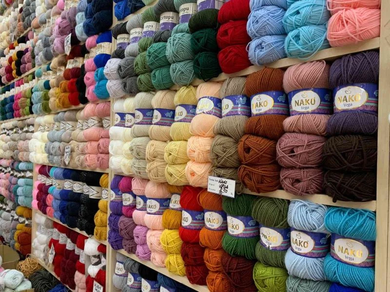 Havalar soğudu yün ipliğe ilgi arttı
