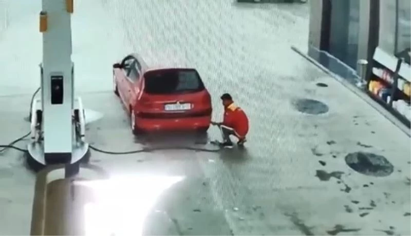 Bursa’da pompacıların yumruk yumruğa kavgası kamerada
