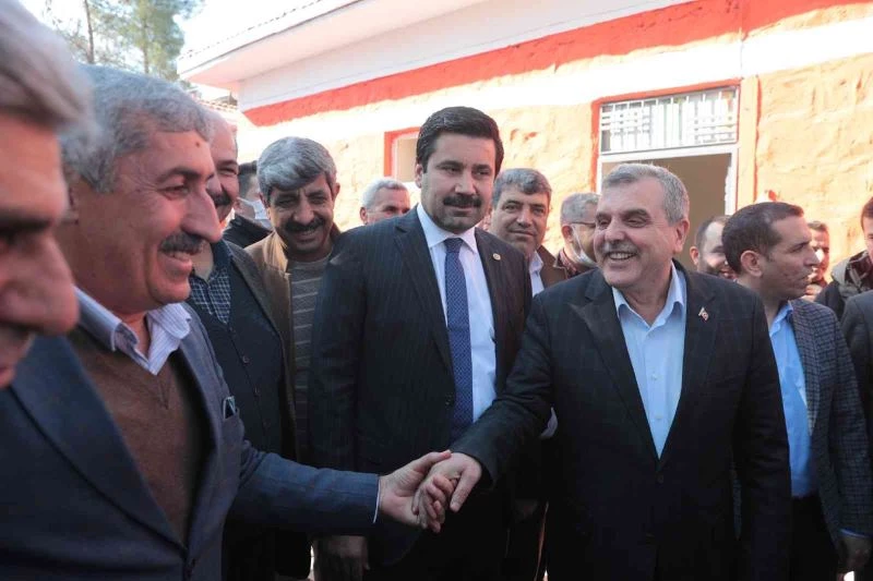 Başkan Beyazgül Suruç’ta devam eden çalışmaları inceledi
