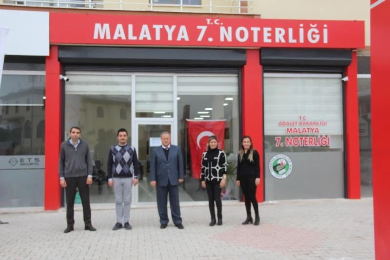 Malatya’da 7’nci noter açıldı

