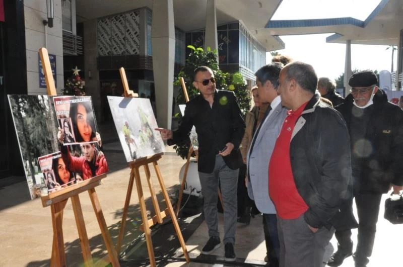 Mersin’de gazetecilerin çektiği fotoğraflar sergilendi
