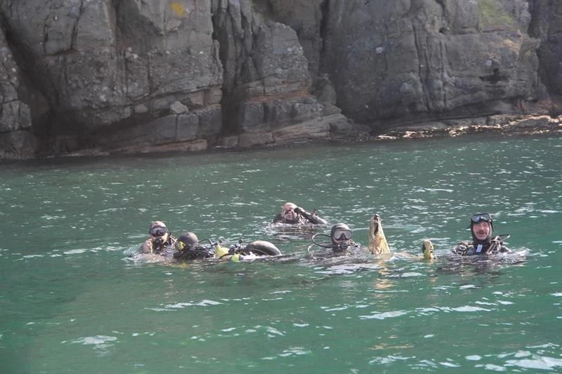 Yalova açıklarında hayalet ağ temizliği

