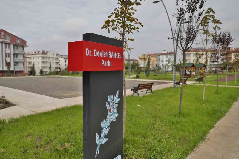Yeni parklara MHP Genel Başkanı Bahçeli ve Merhum Muhsin Yazıcıoğlu’nun isimleri verildi
