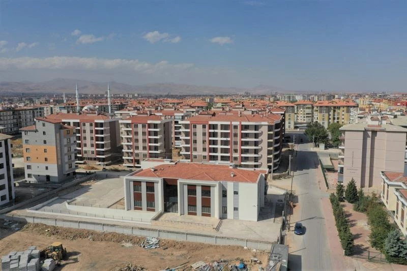 Karatay Aşevi binasının yapımında sona gelindi
