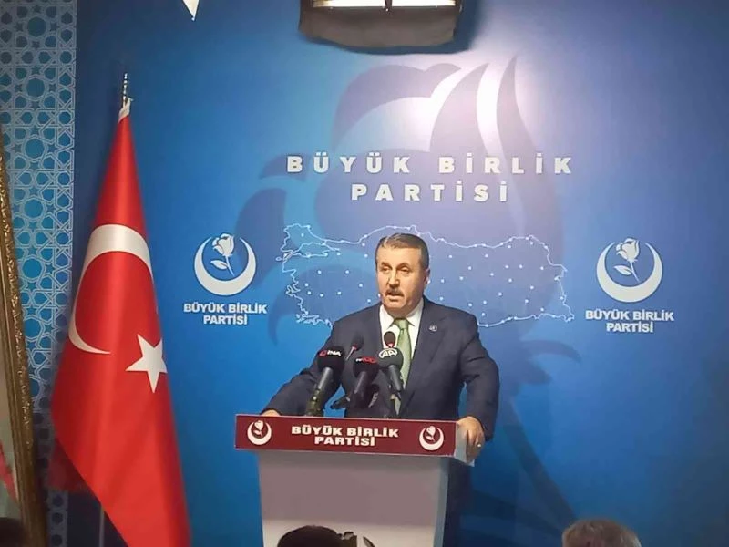 BBP Genel Başkanı Destici, Kılıçdaroğlu’nun ABD ziyaretini değerlendirdi
