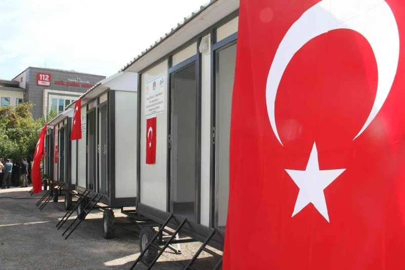 Terörden arındırılan Tunceli yaylarına seyyar lavabolar gönderildi
