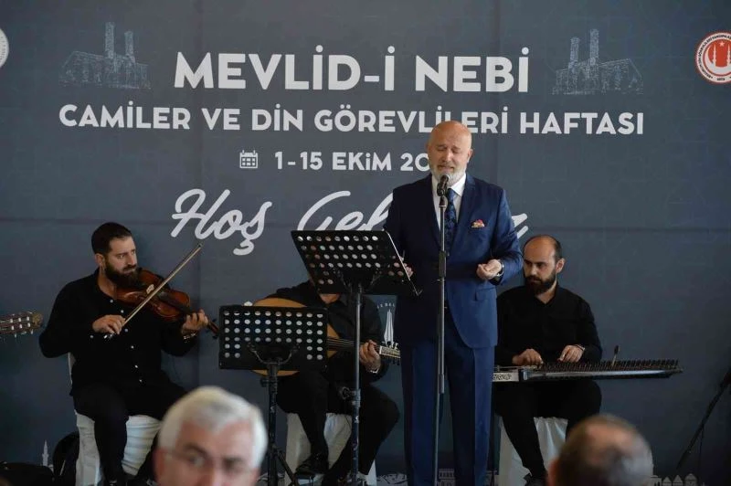 Erzurum’da Mevlid-i Nebi, Camiler ve Din Görevlileri Haftası etkinliği
