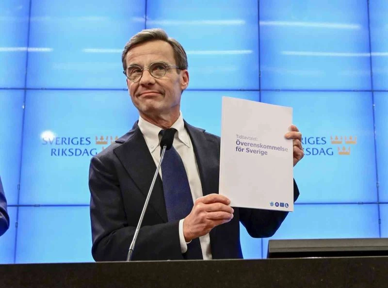 İsveç’te muhafazakar Ilımlı Parti hükümeti kurmak için anlaştı
