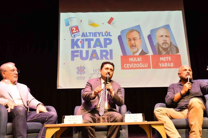 Hulki Cevizoğlu ve Mete Yarar Altıeylül’de
