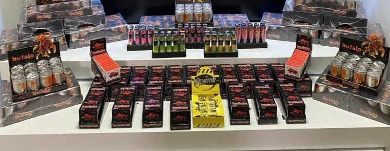 Kaçak cinsel ilaçlar piyasaya sürülmeden ele geçirildi
