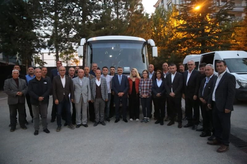 Tuncelili muhtarlar ’Muhtar Evi’ için yola çıktı
