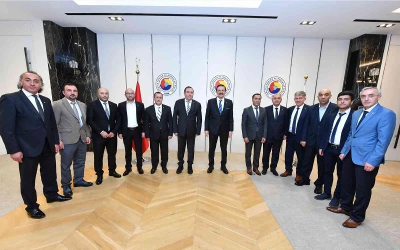 ATSO Başkanından TOBB Başkanına Ziyaret
