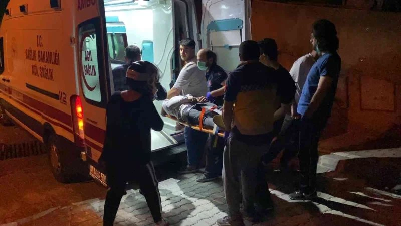 Rampa yukarı çıkarken motosikletten düşen şahıs yaralandı
