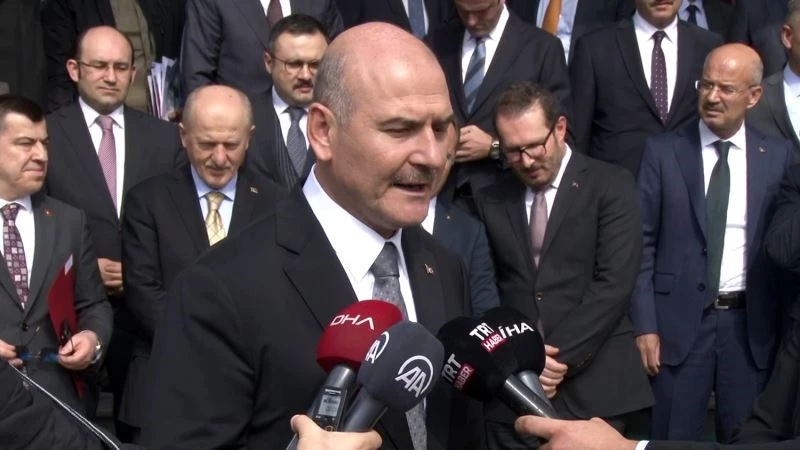 Bakan Soylu: “Yaklaşık şu anda 40 milyon dolarlık paraya el konuldu ama daha bu başlangıç