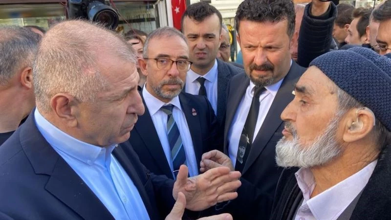 Esnaf ziyaretinde destek isteyen Ümit Özdağ’a vatandaştan sert tepki: 