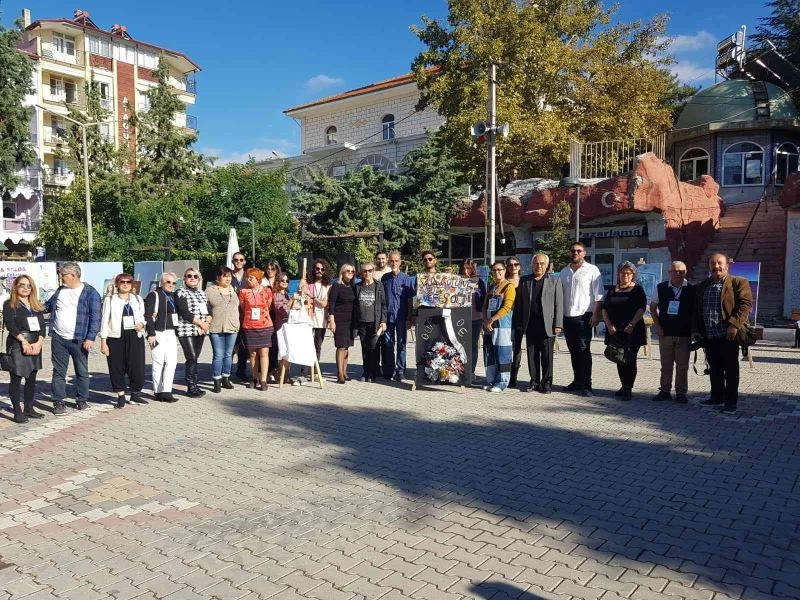 Nazillili sanatçılar eserleriyle Salda’yı anlattı
