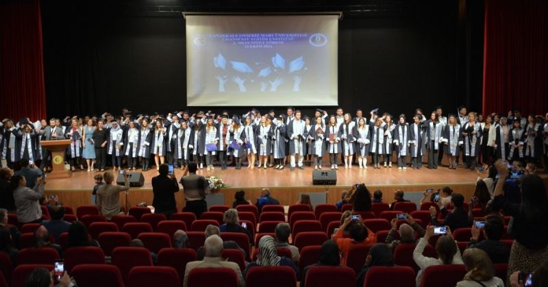 ÇOMÜ’de Lisansüstü Eğitim Enstitüsü 2. Mezuniyet töreni gerçekleşti
