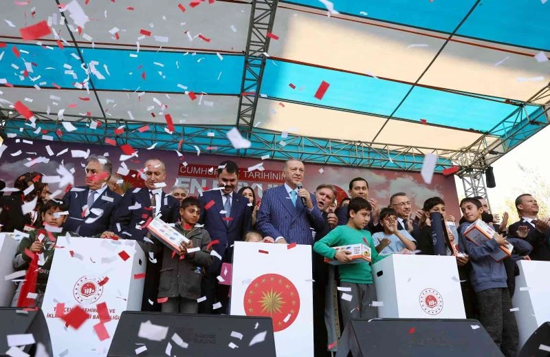 Cumhurbaşkanı Erdoğan: 