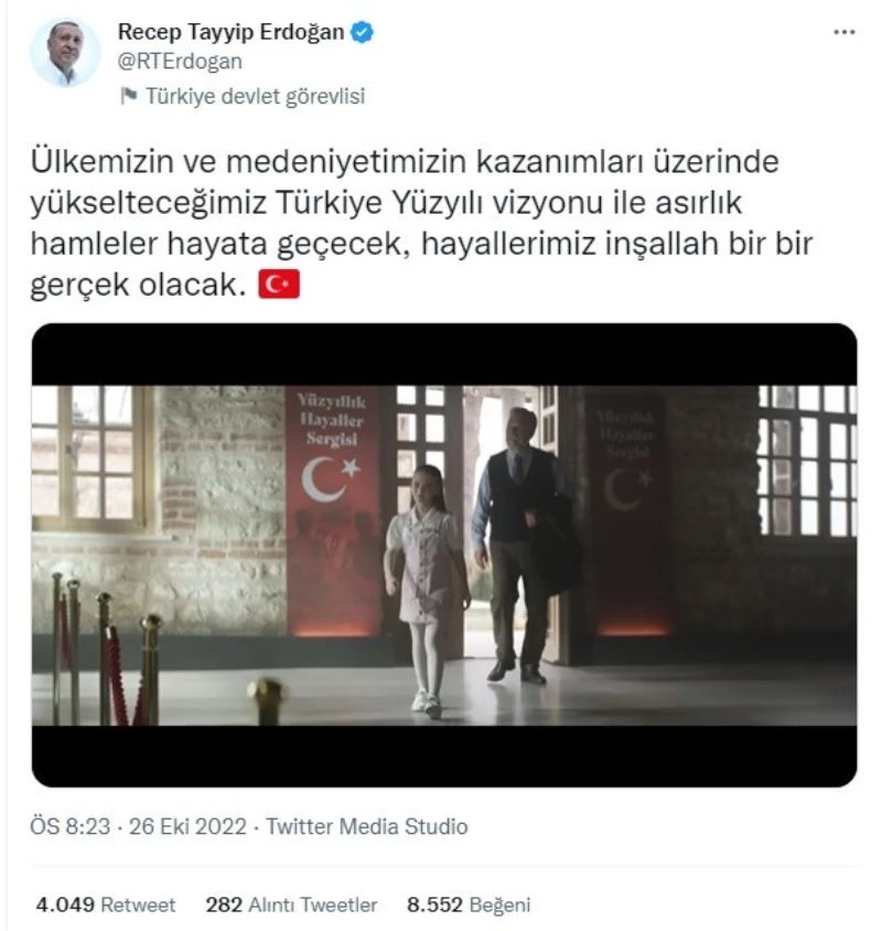 Cumhurbaşkanı Erdoğan 