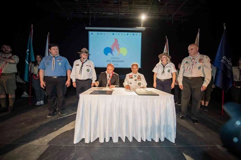 İzmir dünya izci başkenti oldu
