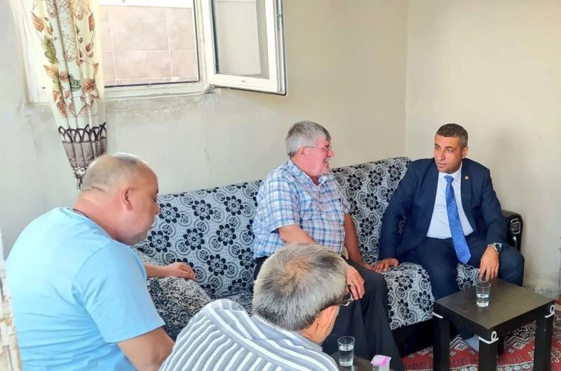 Milletvekili Taşdoğan vatandaşlarla iç içe
