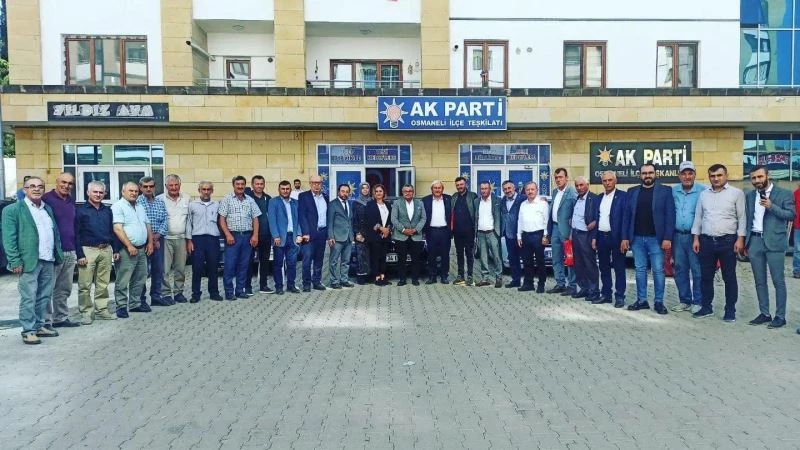 Başkan Yıldırım, muhtarların taleplerini dinledi
