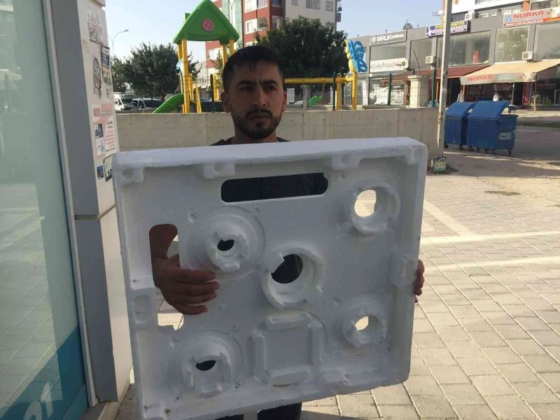 Köpükle yüzünü kapatıp 70 bin liralık motosikleti çaldı
