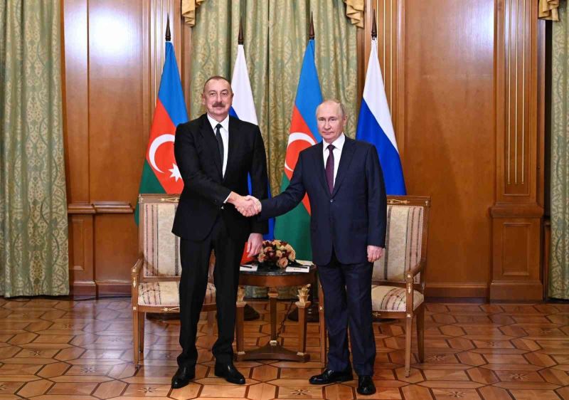 Aliyev ve Putin Soçi’de görüştü
